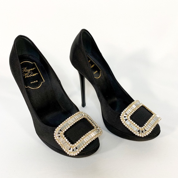 Roger Vivier Shoes - ROGER VIVIER Donna Limelight Pumps Crystal Satin